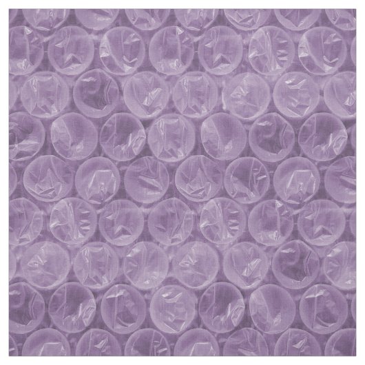 Paarse bubbeltjesplastic patroon stof (Swatch)