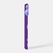 Paarse Bubble-telefoonhoes iPhone 15 Case (Rechterkant)