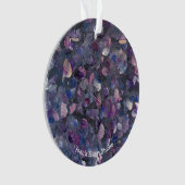 Paarse Bubbles Ornament (voorkant)
