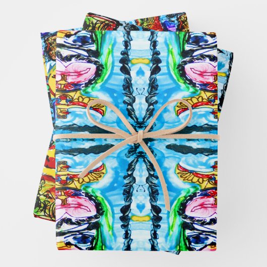 PAARSE BUFFALO CADEAUVERPAKKING—3 VELLEN INBEGREPE (In situ)