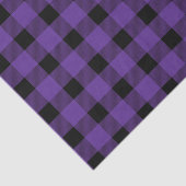 Paarse bufferboorgaansteker tissuepapier (Detail)