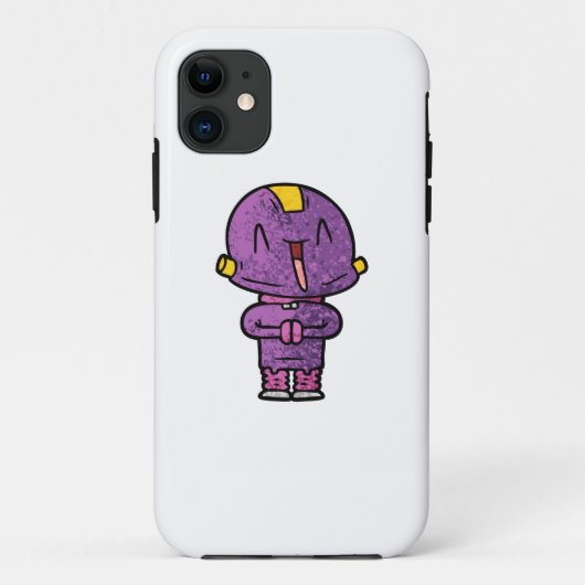 paarse buitenaardse Case-Mate iPhone case (Achterkant)