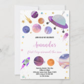 Paarse buitenruimtetransporten kaart (Voorkant)