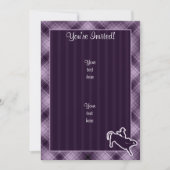 Paarse Bull Rider Kaart (Voorkant)