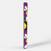 Paarse Bumblebees iPhone | iPhone 14 Hoesje-Mate Case-Mate iPhone Case (Achterkant / Rechts)