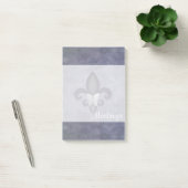 Paarse Butterfleur | Boter op de Fleur de Lis Post-it® Notes (Kantoor)