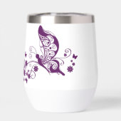 Paarse Butterflies (Achterkant)