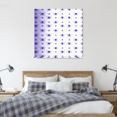 Paarse Butterflies Canvas Afdruk (Insitu (Slaapkamer))