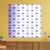 Paarse Butterflies Canvas Afdruk (Insitu (Woonkamer))
