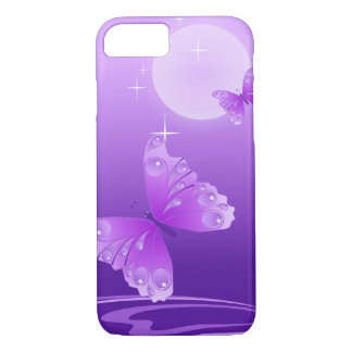 Paarse Butterflies Case-Mate iPhone Case