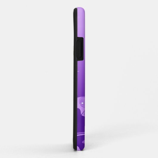 Paarse Butterflies Case-Mate iPhone Case (Achterkant/rechts)