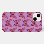 Paarse Butterflies Case-Mate iPhone Case (Achterkant (horizontaal))