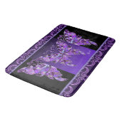 Paarse Butterfly 31 Bath Mat (Gekanteld)