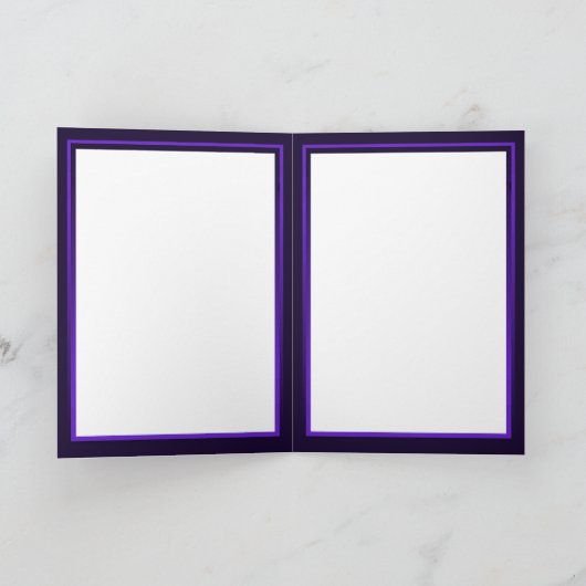 Paarse Butterfly 31 blanco kaart (Binnen)