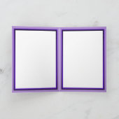 Paarse Butterfly 31 blanco kaart (Binnen)