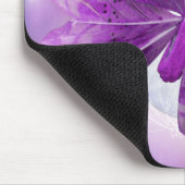 Paarse Butterfly Fantasy Moon Design Muismat (Hoek)