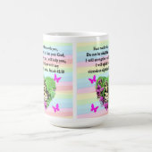 PAARSE BUTTERFLY ISAIAH 41:10 BIBLIOTHEEK KOFFIEMOK (Center)