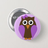 Paarse Button (Voorkant /achterkant)