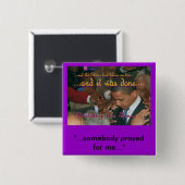 Paarse Button Obama & AME Bishops (Voorkant /achterkant)