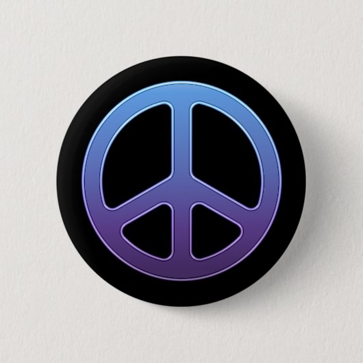 Paarse Button voor vredeshandtekeningen (Voorkant)