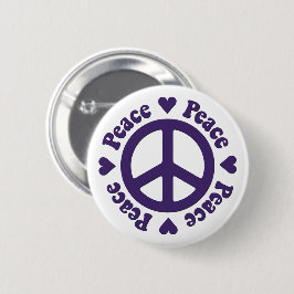 Paarse Button voor vredeshandtekeningen