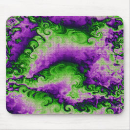 Paarse Cabbage Curls mousepad Muismat