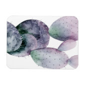 Paarse Cactus Magneet (Horizontaal)