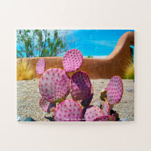 Paarse Cactus New Mexico Legpuzzel