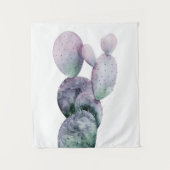 Paarse Cactus Wandkleed (Voorkant)
