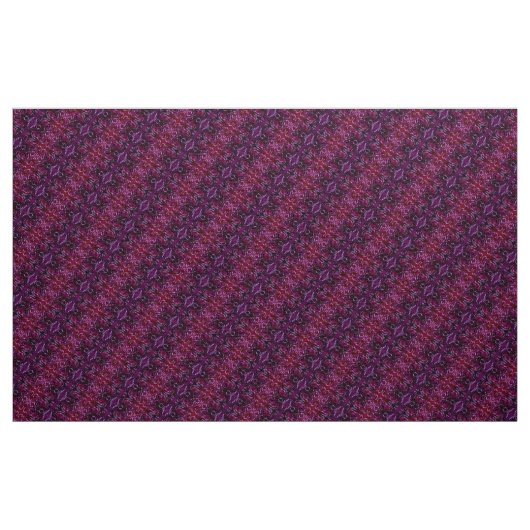 Paarse caleidoscoop mozaïekpatroon Stof (Yard (91,4 cm))