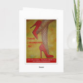 Paarse Callas Lila en Paarse kunst Kaart (Achterkant)