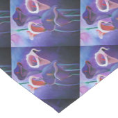 Paarse Callas Lila en Paarse kunst Korte Tafelloper (Hoek)