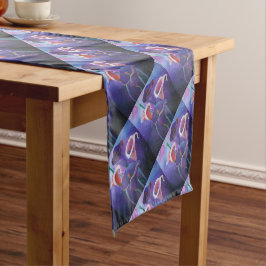 Paarse Callas Lila en Paarse kunst Korte Tafelloper