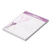 Paarse calla's notitieblok (Linkerzijde)