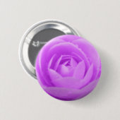 Paarse Camellia Button (Voorkant /achterkant)