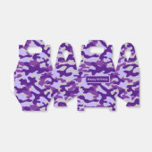 Paarse Camo Bedankdoosjes (Uitgevouwen)