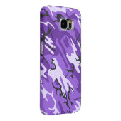 Paarse Camo Case-Mate iPhone Case (Back/Rechts)