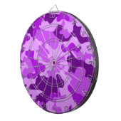Paarse Camo Dartbord (Voorkant Rechts)
