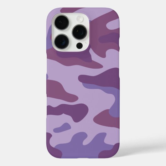Paarse Camo Pattern | Case-Mate iPhone Case (Achterkant)