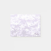 Paarse Camo Post-it® Notes (Voorkant)