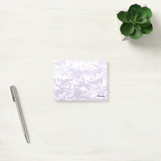 Paarse Camo Post-it® Notes (Kantoor)