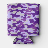 Paarse Camouflage Blikjeskoeler (Voorkant)