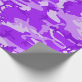 Paarse Camouflage  Cadeaupapier (Hoek)