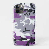 Paarse Camouflage Case-Mate iPhone Case (Achterkant)