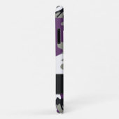 Paarse Camouflage Case-Mate iPhone Case (Achterkant/rechts)