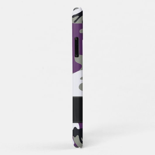 Paarse Camouflage Case-Mate iPhone Case (Achterkant/rechts)