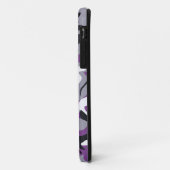 Paarse Camouflage Case-Mate iPhone Case (Achterkant/links)