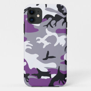 Paarse Camouflage Case-Mate iPhone Case