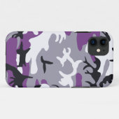Paarse Camouflage Case-Mate iPhone Case (Achterkant (horizontaal))