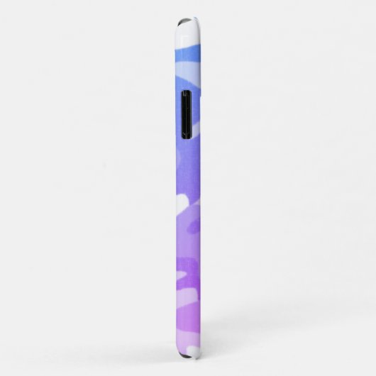 Paarse Camouflage Case-Mate iPhone Case (Achterkant/rechts)